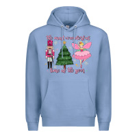 Colony Blue the most wonderful time of the year Premium Hoodie - MaliasSmallBusiness