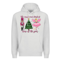 Dove Grey the most wonderful time of the year Premium Hoodie - MaliasSmallBusiness