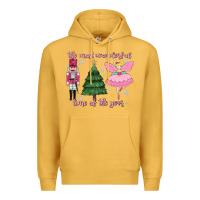 Mustard the most wonderful time of the year Premium Hoodie - MaliasSmallBusiness