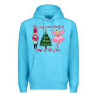 Ocean Blue the most wonderful time of the year Premium Hoodie - MaliasSmallBusiness