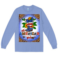Colony Blue all american girl air freshener Long Sleeve Tee - HRA Design Shop