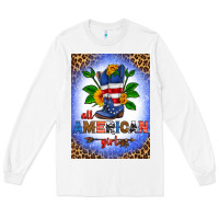 White all american girl air freshener Long Sleeve Tee - HRA Design Shop