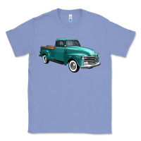 Colony Blue western truck right 34 view Classic Tee - FaDigitalArtStudio