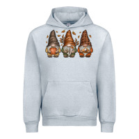 Heather Grey fall gnomes Urban Hoodie - SublimationCraftShop