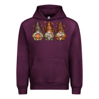 Mauve Wine fall gnomes Urban Hoodie - SublimationCraftShop