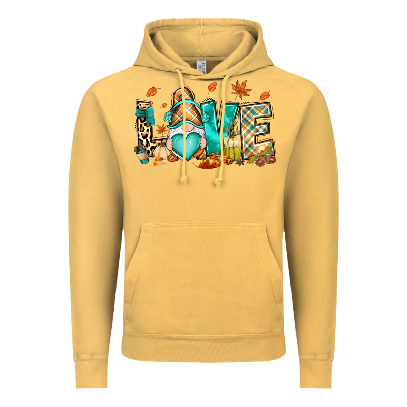 But I Think I Love Fall Most Of All Gnome Vintage Hoodie by RanaPortraitStore | Teevron
