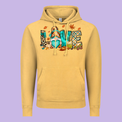 But I Think I Love Fall Most Of All Gnome Vintage Hoodie Designed By Ranaportraitstore