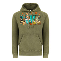 Vintage Olive But i think i love Fall most of all gnome Vintage Hoodie - RanaPortraitStore
