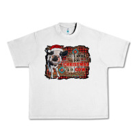 Lunar Rock all i want for christmas is a cow aztec Urban Heavy Tee - RanaPortraitStore