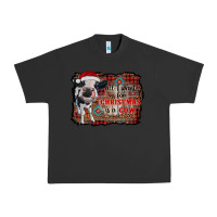 Pigment Black all i want for christmas is a cow aztec Urban Heavy Tee - RanaPortraitStore