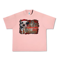 Salmon all i want for christmas is a cow aztec Urban Heavy Tee - RanaPortraitStore