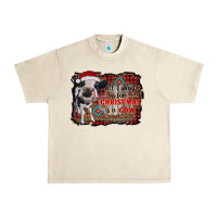 Sandshell all i want for christmas is a cow aztec Urban Heavy Tee - RanaPortraitStore