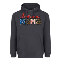Smoke Western American Mama Heavyweight Hoodie - LillyAllenDesigns