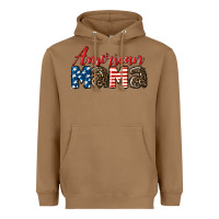 Toasted Coconut Western American Mama Heavyweight Hoodie - LillyAllenDesigns