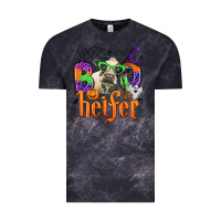 Cloud Black boo heifer Vintage Tee - Zillion Design Studio