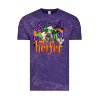 Cloud Purple boo heifer Vintage Tee - Zillion Design Studio