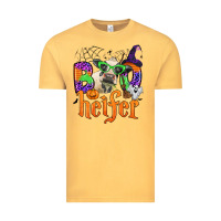 Vintage Mustard boo heifer Vintage Tee - Zillion Design Studio