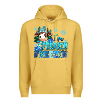 Antique Gold I'm freakin freezin Premium Hoodie - MaliasSmallBusiness
