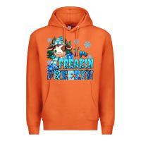 Carrot I'm freakin freezin Premium Hoodie - MaliasSmallBusiness