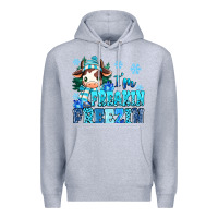 Heather Grey I'm freakin freezin Premium Hoodie - MaliasSmallBusiness