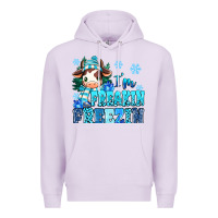 Lilac I'm freakin freezin Premium Hoodie - MaliasSmallBusiness