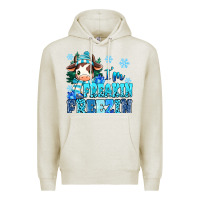 Oatmeal Heather I'm freakin freezin Premium Hoodie - MaliasSmallBusiness