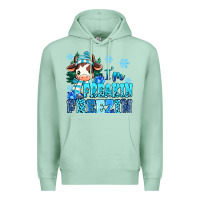 Seafoam I'm freakin freezin Premium Hoodie - MaliasSmallBusiness