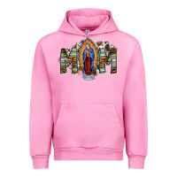 Fuchsia Pink mom virgin mary Urban Hoodie - SublimationCraftShop