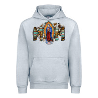 Heather Grey mom virgin mary Urban Hoodie - SublimationCraftShop