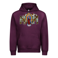 Mauve Wine mom virgin mary Urban Hoodie - SublimationCraftShop
