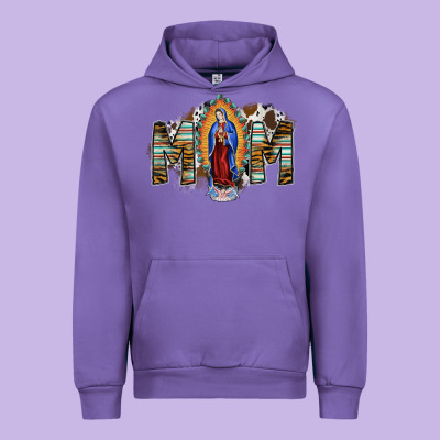 Mom Virgin Mary Urban Hoodie Designed By Sublimationcraftshop