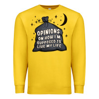 Lemon opinions on how i'm supposed to live my life Premium Sweatshirt - MaliasSmallBusiness