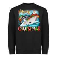Black merry cruisemas Heavyweight Sweatshirt - Zillion Design Studio
