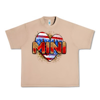 Burro American mini heart Urban Heavy Tee - Zillion Design Studio