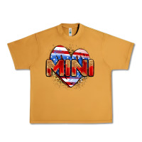 Peanut Butter American mini heart Urban Heavy Tee - Zillion Design Studio