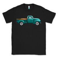 Black western truck right side view Classic Tee - FaDigitalArtStudio
