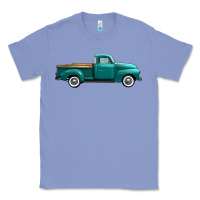 Colony Blue western truck right side view Classic Tee - FaDigitalArtStudio