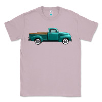 Lilac western truck right side view Classic Tee - FaDigitalArtStudio