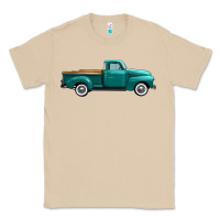 Mushroom western truck right side view Classic Tee - FaDigitalArtStudio
