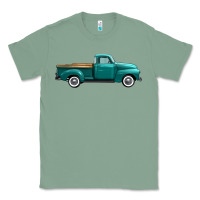 Sage western truck right side view Classic Tee - FaDigitalArtStudio