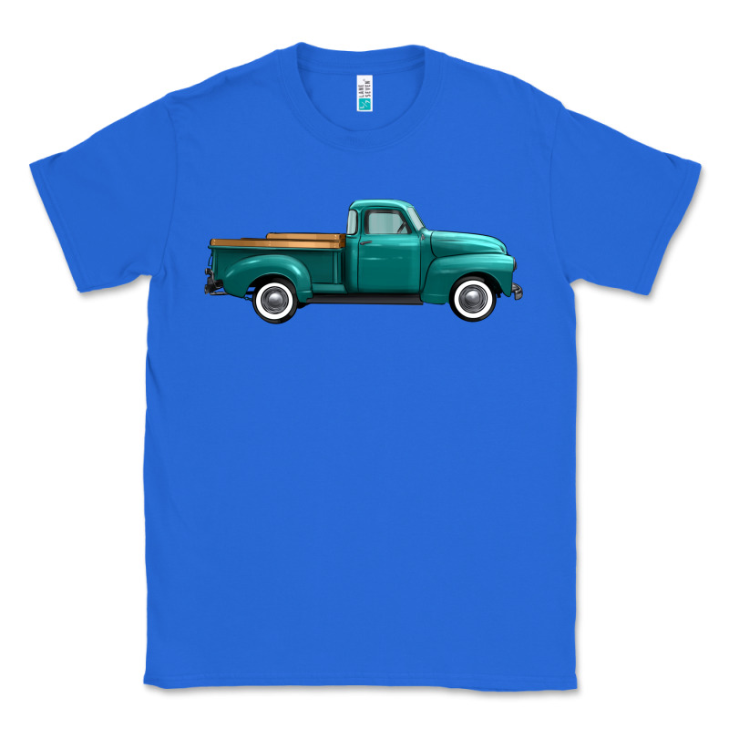 Western Truck Right Side View Classic Tee by FaDigitalArtStudio | Teevron