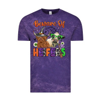 Cloud Purple beware of heifers Vintage Tee - Zillion Design Studio