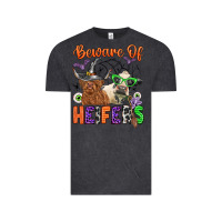 Vintage Black beware of heifers Vintage Tee - Zillion Design Studio