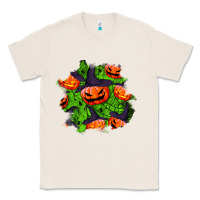 Natural halloween pumpkin patch Classic Tee - BundleAndBundleShop