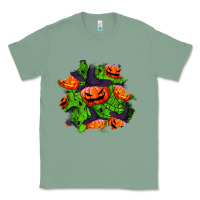 Sage halloween pumpkin patch Classic Tee - BundleAndBundleShop