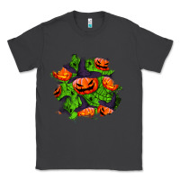 Smoke halloween pumpkin patch Classic Tee - BundleAndBundleShop