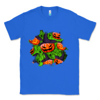 True Royal halloween pumpkin patch Classic Tee - BundleAndBundleShop