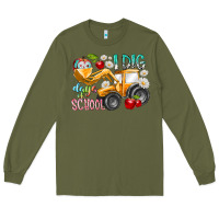 Army Green i dig 100 days of school Long Sleeve Tee - RacoonDesign