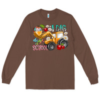 Chestnut i dig 100 days of school Long Sleeve Tee - RacoonDesign