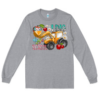 Heather Grey i dig 100 days of school Long Sleeve Tee - RacoonDesign